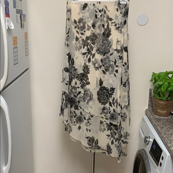 NEW Ralph Lauren SILK skirt - Picture 3 of 12